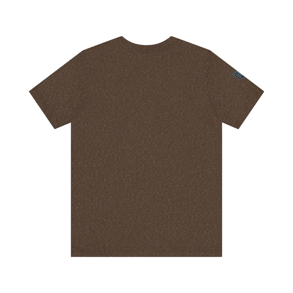 Cascade Lines Tee – Earth-Tone Mountain Stripe Shirt