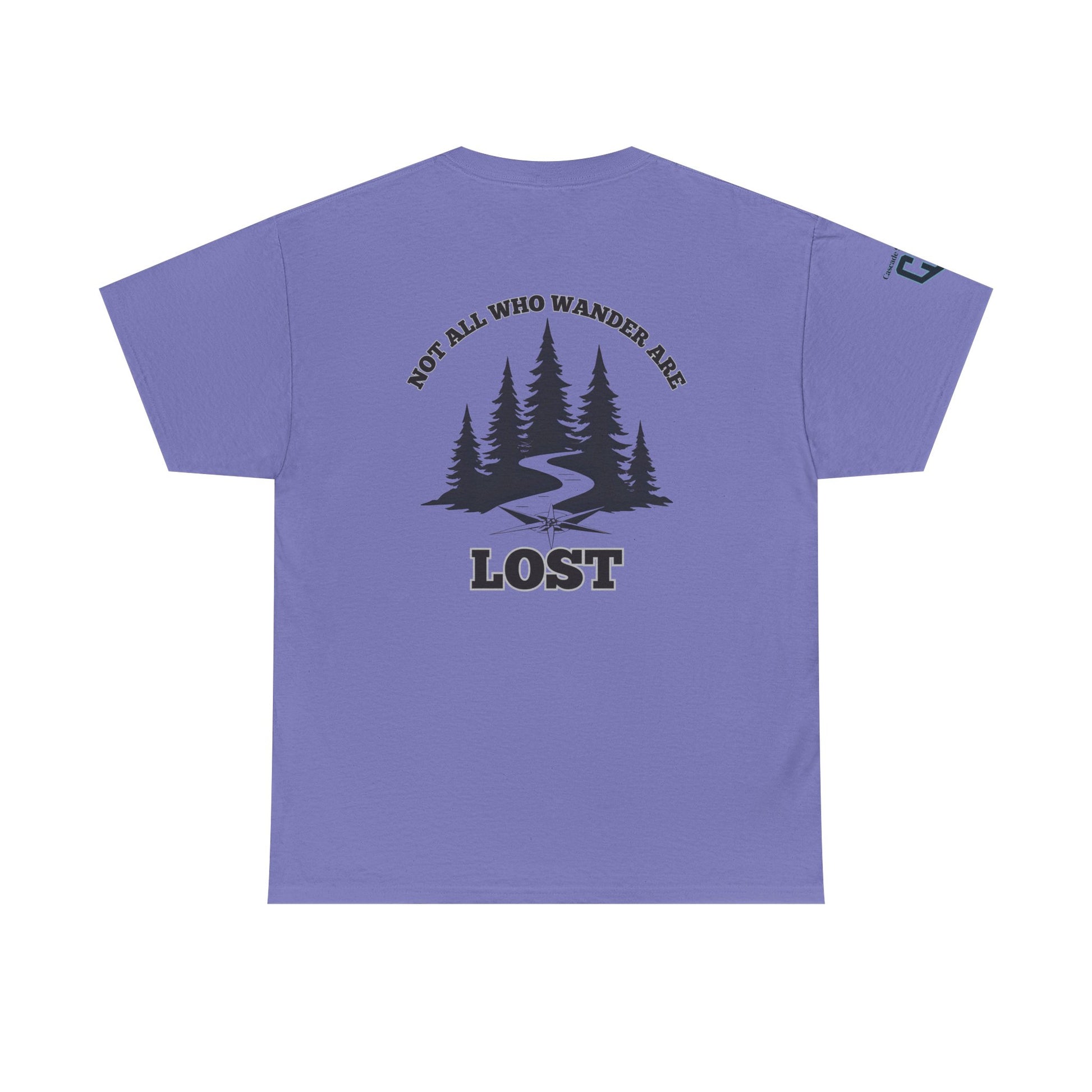 Not All Who Wander Are Lost – Forest Path Tee