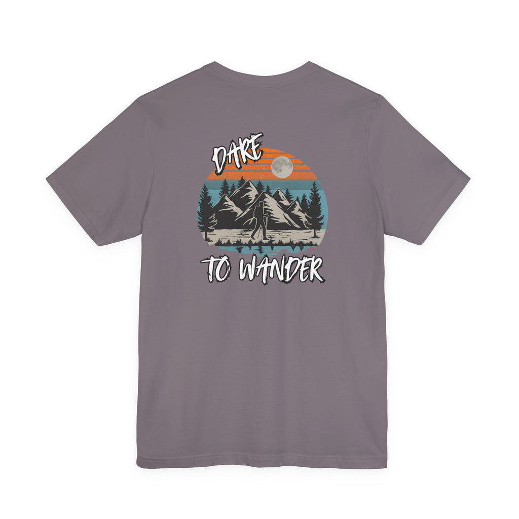 Dare to Wander – Retro Trail Sunset Tee