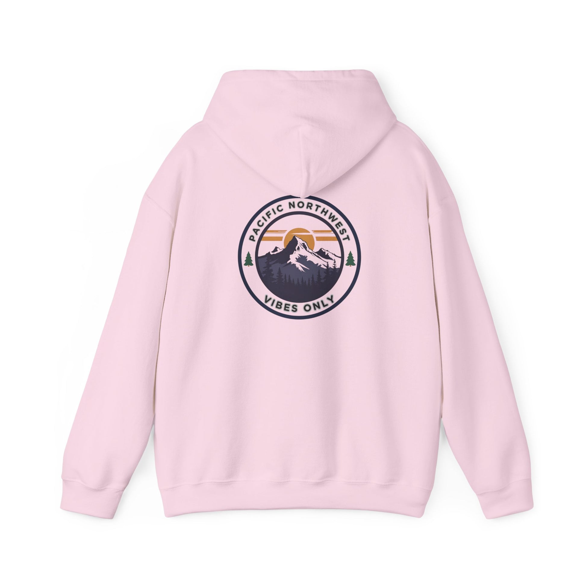 Pacific Northwest Vibes Hooded Sweatshirt | Cozy Unisex Hoodie for Adventure Lovers, Outdoor Lifestyle, Gifts for Nature Enthusiasts