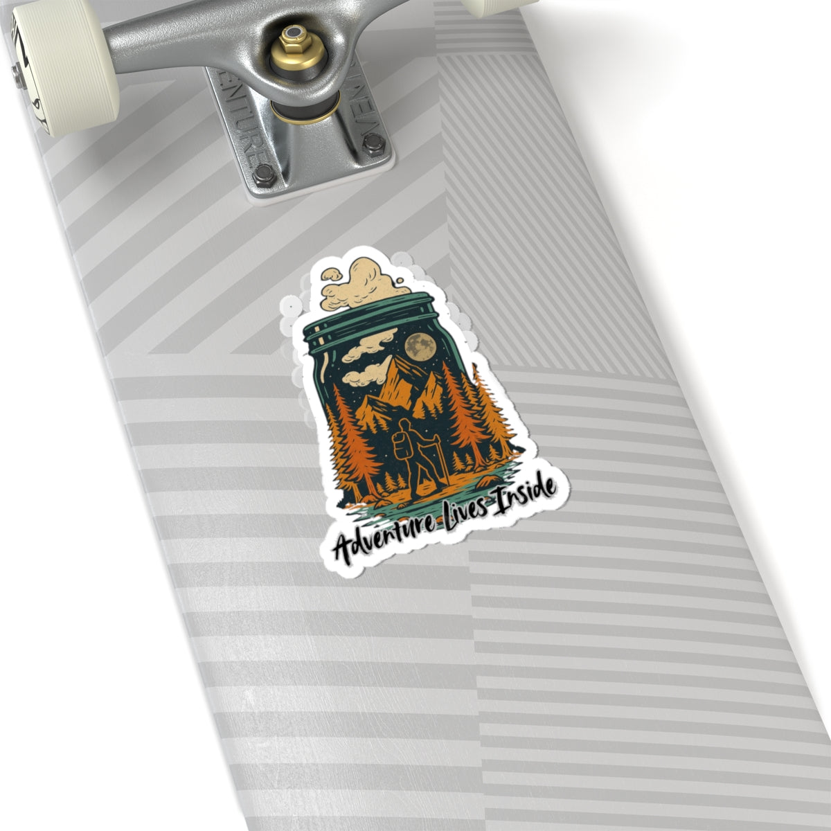 Adventure Lives Inside Stickers, Nature Stickers, Outdoor Decor, Hiking Gear, Camping Gifts, Travel Accessories