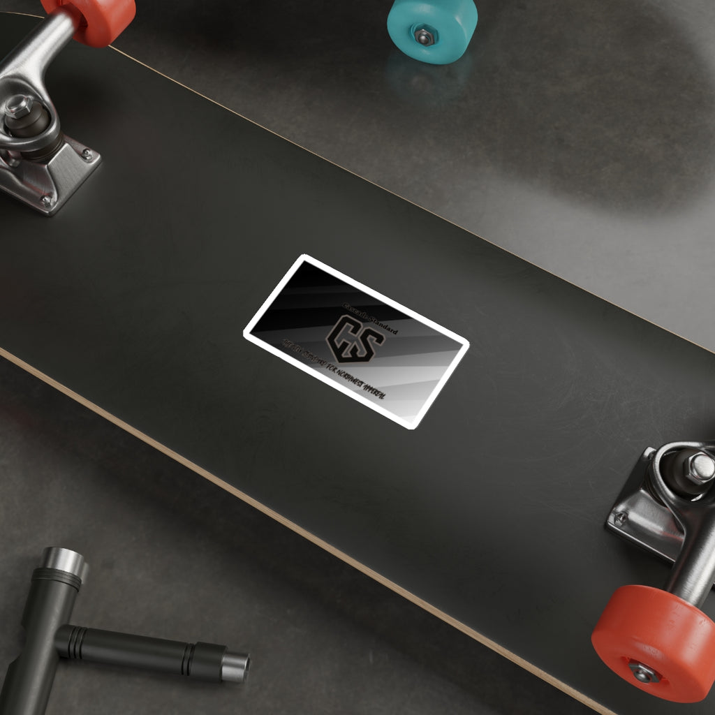 Cascade Standard Logo Sticker – Blackout Edition