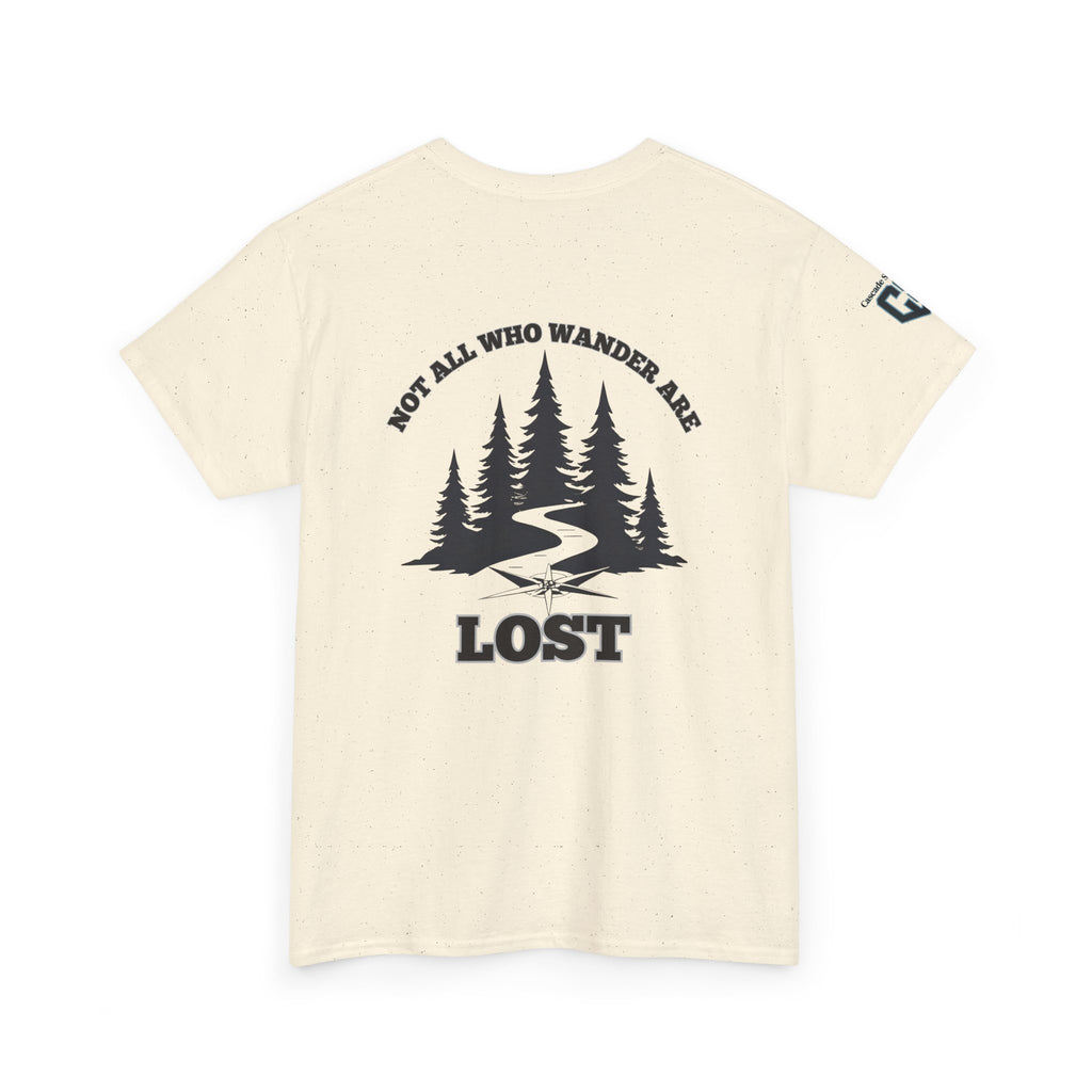 Not All Who Wander Are Lost – Forest Path Tee