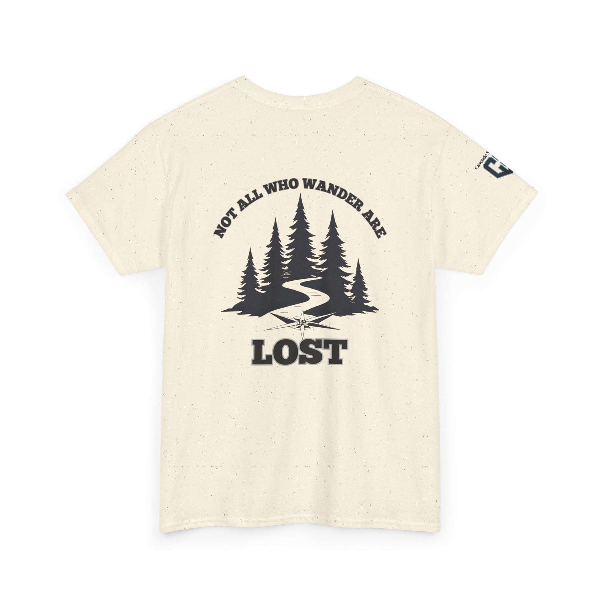 Not All Who Wander Are Lost – Forest Path Tee