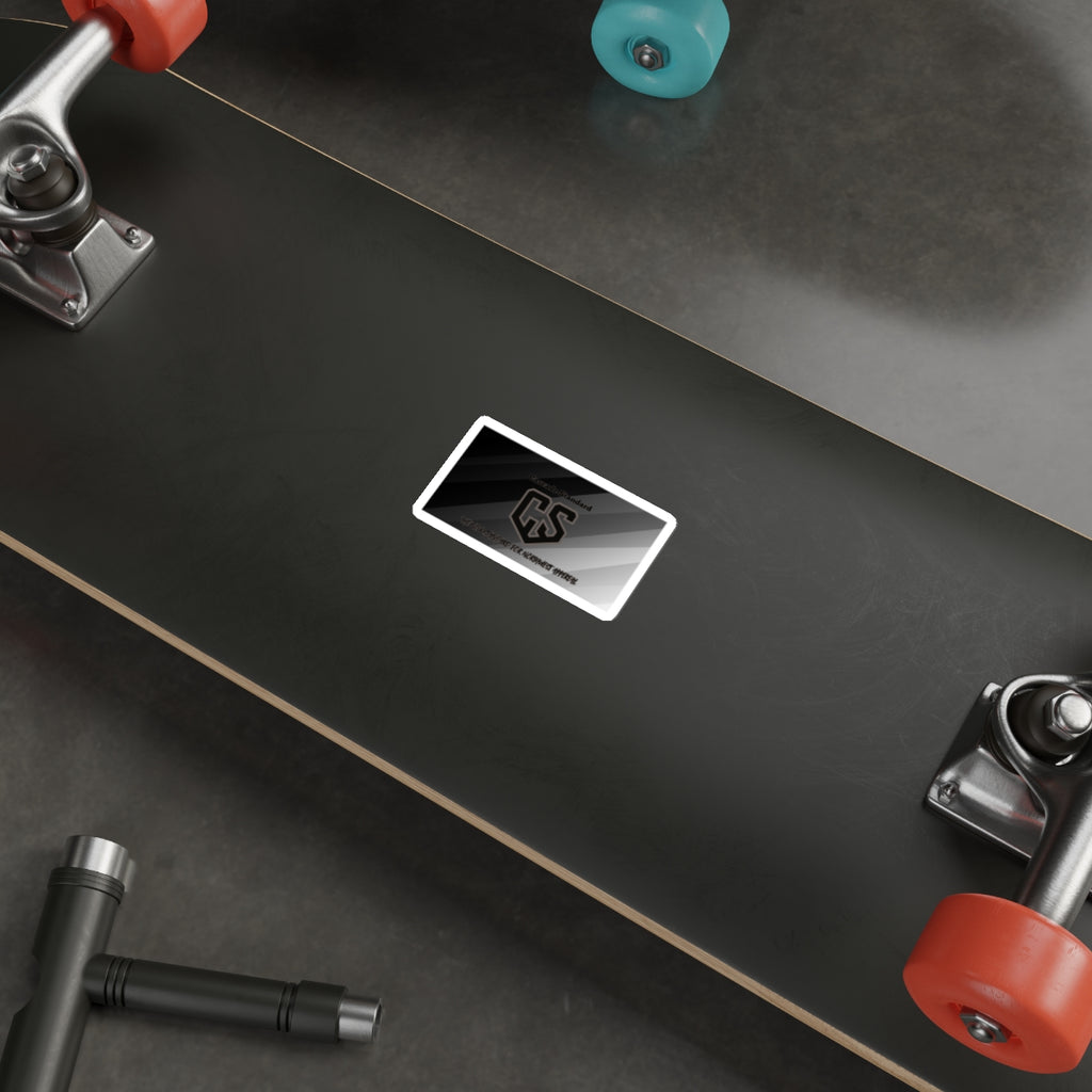 Cascade Standard Logo Sticker – Blackout Edition