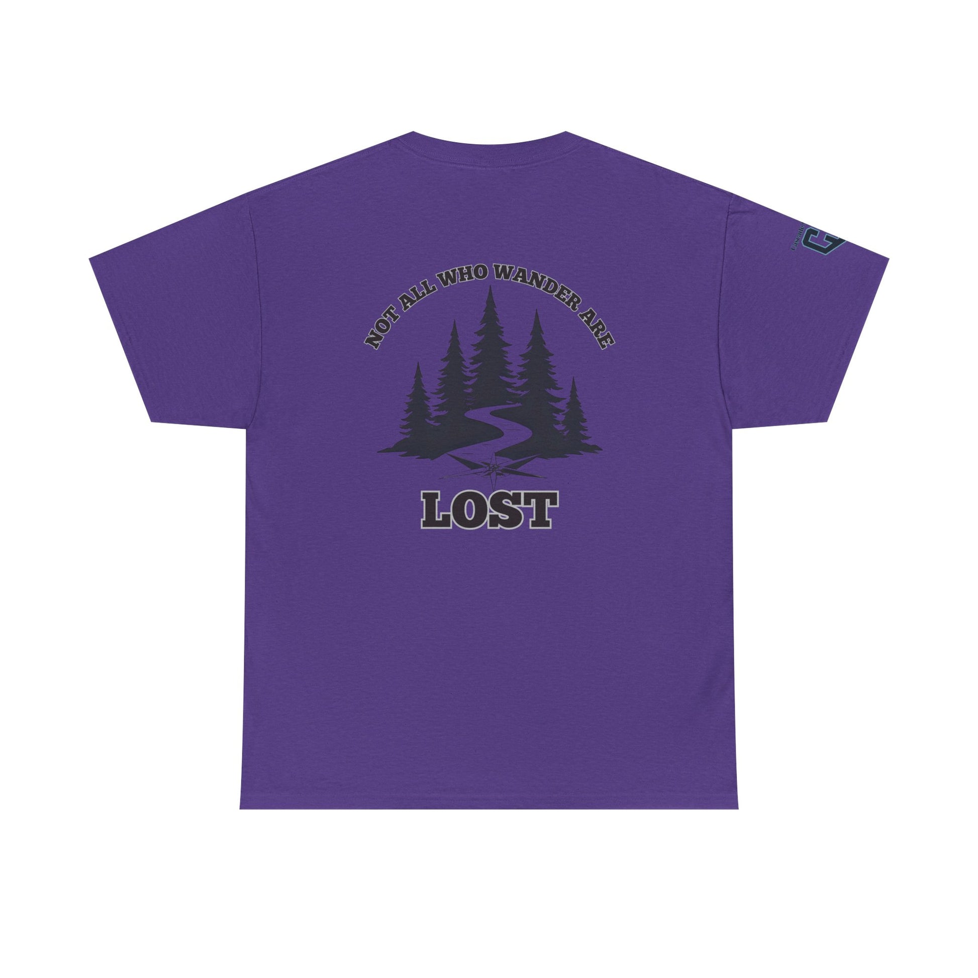 Not All Who Wander Are Lost – Forest Path Tee