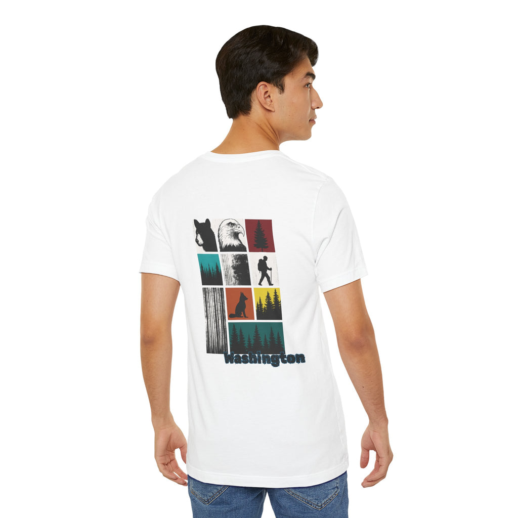 Washington Wildlife Grid Tee