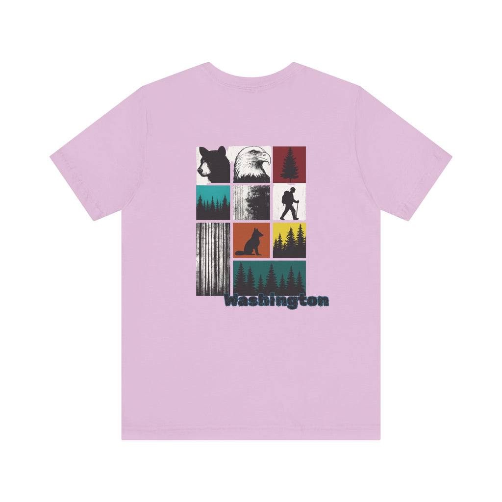 Washington Wildlife Grid Tee